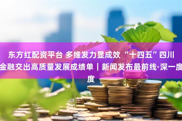 东方红配资平台 多维发力显成效 “十四五”四川金融交出高质量发展成绩单｜新闻发布最前线·深一度