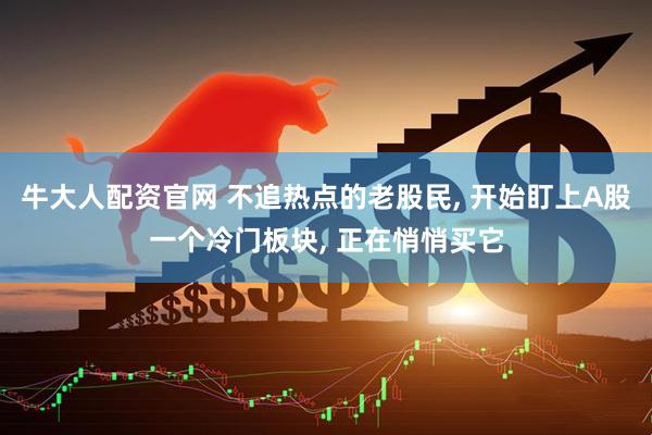牛大人配资官网 不追热点的老股民, 开始盯上A股一个冷门板块, 正在悄悄买它