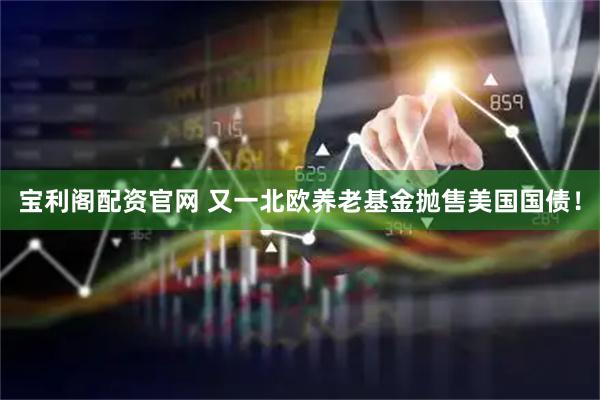 宝利阁配资官网 又一北欧养老基金抛售美国国债！